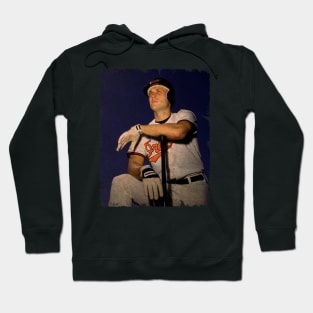 Cal Ripken Jr. in Baltimore Orioles Hoodie